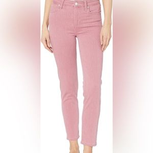 Paige Hoxton Slim Jeans Welted Coin Pocket Raspberry Size 29